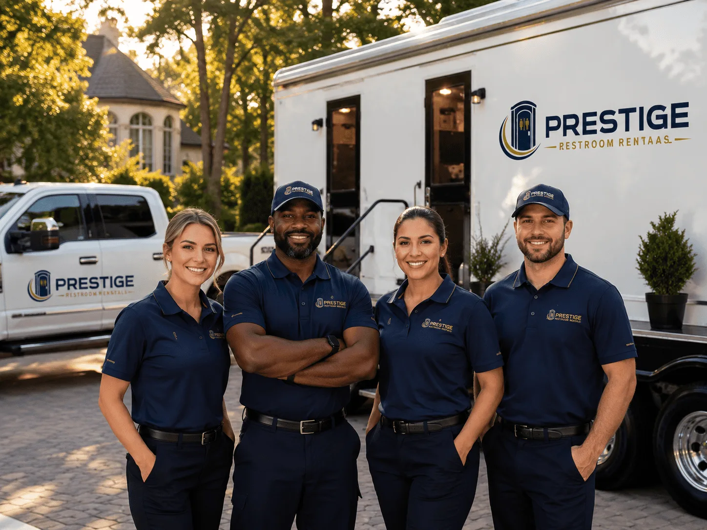 Trusted Luxury Portable Restrooms company in Weld, ME